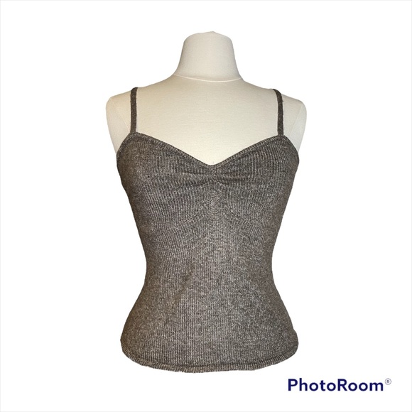 NWT Anthropologie heather brown two piece sweater size S - Picture 4 of 11